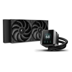 ENFRIAMIENTO LIQUIDO RGB DEEPCOOL MYSTIQUE 240 ARGB 2 EN 1 282MM AM5/AM4 Y LGA1700/1200 EN ADELANTE R-LX550-BKADSNC-G-1