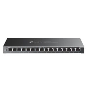 SWITCH TP LINK SG2016P(UN) 16 PUERTOS RJ45 CON 8 PUERTOS POE+ 10/100/1000 MBPS ADMINSITRABLE