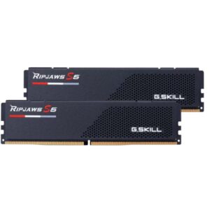 MEMORIA RAM PC 32GB (2 X 16GB) G.SKILL RIPJAWS S5 DDR5 6000MHZ CL48 F5-6000J3648D16GX2-RS5K