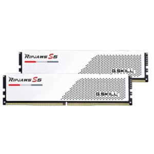 MEMORIA RAM PC 32GB (2 X 16GB) G.SKILL RIPJAWS S5 DDR5 6000MHZ CL30 F5-6000J3040F16GX2-RS5W