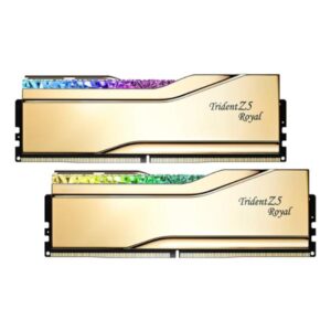 MEMORIA RAM PC 32GB (2 X 16GB) G.SKILL TRIDENT Z5 ROYAL DDR5 6000MHZ CL28 F5-6000J2836G16GX2-TR5G