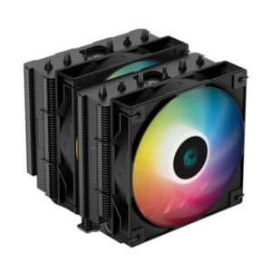 ABANICO DEEPCOOL AG620 BK ARGB 120MM DOBLE PARA CPU NEGRO R-AG620-BKANMN-G2