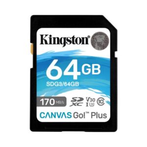 MEMORIA SD 64GB KINGSTON SDXC CANVAS GO PLUS 170R C10 SDG3/64GB