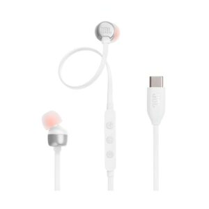 AUDIFONO JBL TUNE 310C ALÁMBRICO TIPO C JBLT310CWHTAM
