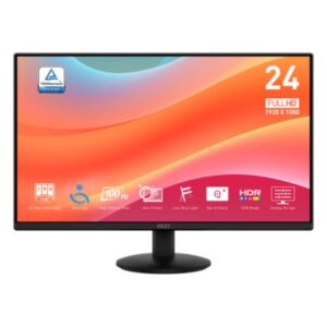 MONITOR MSI PRO MP242L 23.8" PLANO 1920 X 1080 100 HZ ANTI-GLARE HDMI 9S6-3PD5CT-004