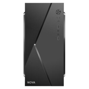 CASE  NOVA  CM04Q1RA003C MICRO ATX  U1*2+AUDIO CON FUENTE DE PODER 600W PE600RNF013C