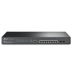 SWITCH TP LINK SG3210XHP-M2(UN) 8 PUERTOS 2.5 GBPS 1 PUERTO RJ45 1 PUERTO MICRO USB Y 2 RANURAS SFP+ 100/1000/2500 MBPS ADMINSITRABLE