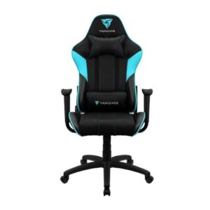 SILLA  THUNDERX3 EC3-BLACK-CYAN(STEEL BASE) TEGC-2027101.C7