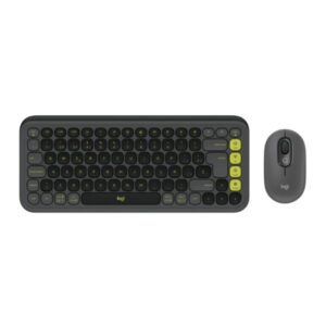 TECLADO Y MOUSE LOGITECH POP ICON COMBO INALÁMBRICO BLUETOOTH ESPAÑOL 920-013052