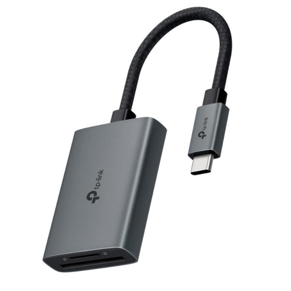 ADAPTADOR USB-C TP LINK UA430C(UN) 1 PUERTO SD y 1 PUERTO MICRO SD 3.0 5 GBPS