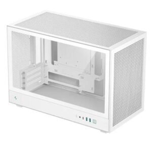 CASE DEEPCOOL CH260 WH MINI TOWER SIN VENTILACIÓN INCLUIDA CON VIDRIO LATERAL Y MALLA FRONTAL R-CH260-WHNGM0-G-1