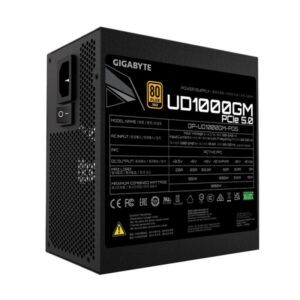 FUENTE DE PODER GIGABYTE GP-UD1000GM PG5 REV 1000W  80 PLUS GOLD FULL MODULAR ATX
