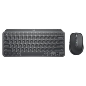 TECLADO Y MOUSE LOGITECH MX KEYS MINI COMBO FOR BUSINESS MEMBRANA INALÁMBRICO ESPAÑOL 920-011053