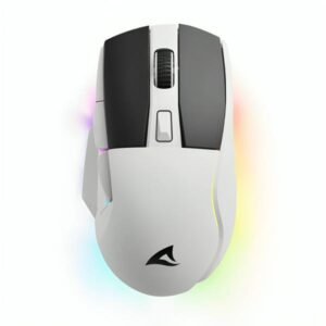 MOUSE GAMING RGB SHARKOON SGM50W INALÁMBRICO 2.4 GHZ 6400 DPI 4044951040247