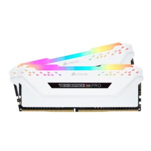 MEMORIA RAM PC 16GB(2X8GB) CORSAIR VENGEANCE RGB PRO DDR4 3600MHZ CL18 1.35V CMW16GX4M2D3600C18W