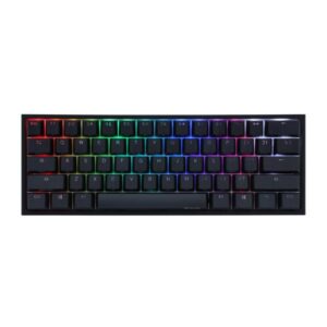 TECLADO GAMING RGB DUCKY ONE 2 PRO MINI MECÁNICO USB-C ESPAÑOL SWITCH CAFÉ DKON2061ST-BESPDAZT2