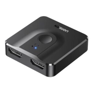 SPLITTER BIDIRECCIONAL UGREEN CM217 2 PUERTOS HDMI 4K/60HZ SWITCHER 50966
