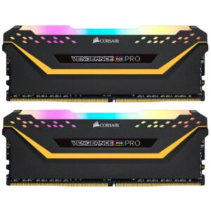 MEMORIA RAM PC 16GB (2×8GB) CORSAIR VENGEANCE RGB PRO DDR4 3200MHz CL16 1.35V RGB CMW16GX4M2E3200C16-TUF
