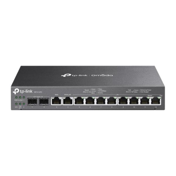 ROUTER TP LINK ER7212PC(UN) OMADA GIGABIT VPN PUERTOS WAN/LAN / WAN / LAN POE+ CON CONTROLADOR INTEGRADO