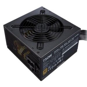 FUENTE DE PODER COOLER MASTER MWE 750 BRONZE V2 80 750W PLUS NO MODULAR ATX MPE-7501-ACAAB-US