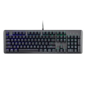 TECLADO GAMING RGB COOLER MASTER CK-550 V2 MECÁNICO ALÁMBRICO USB INGLÉS SWITCH MARRÓN CK-550-GKTM1-US