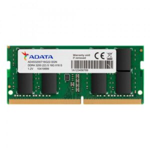 MEMORIA RAM PARA LAPTOP 16GB ADATA AD4S320016G22-SGN DDR4 3200MHZ CL22 1.2V
