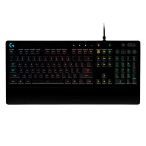 TECLADO GAMING RGB LOGITECH G213 PRODIGY MEMBRANA ALÁMBRICO INGLÉS 920-008084