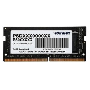 MEMORIA RAM PARA LAPTOP 8GB PATRIOT PSD58G560041S SL DDR5 5600MHZ CL46 1.1V