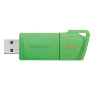 MEMORIA USB 64GB 3.2 KINGSTON EXODIA M LATAM DTXM NEON GREEN  KC-U2L64-7LG