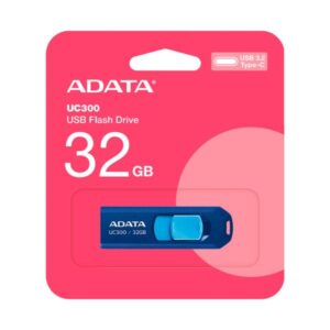 MEMORIA USB 3.2 32GB ADATA UC300 TYPE-C ACHO-UC300-32G-RNB/BU