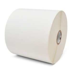 ROLLO ETIQUETAS ZEBRA PAPEL 2" X 1" NUCLEO 1" TRANSFERENCIA TERMICA Z-PERFORM 1500T 3 EN FILA 10040542