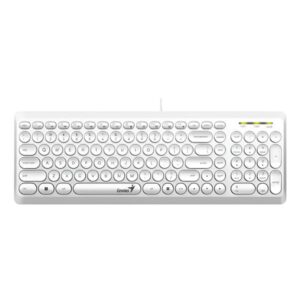 TECLADO GENIUS SLIMSTAR Q200 MEMBRANA ALÁMBRICO USB ESPAÑOL 31310020411