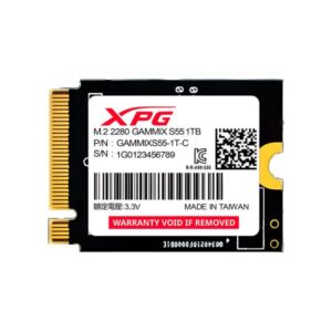 HD INTERNO 1TB SSD M.2 2230 PCI-EXPRESS XPG GAMMIX S55 SGAMMIXS55-1T-C
