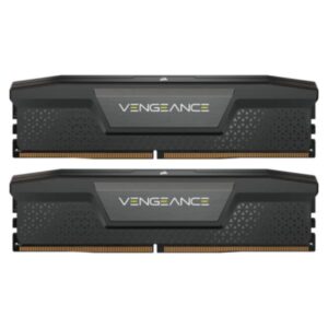 MEMORIA RAM PC 16GB (2×8GB) CORSAIR CMK16GX5M2B5200C40 DDR5 5200 MHZ CL40 1.25 V VENGEANCE, XMP 3.0 NEGRO DIMM 288 PINES