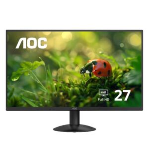 MONITOR 27" AOC 27B30H FHD IPS 1920 X 1080 120 HZ 1MS HDMI VGA PLANO NEGRO