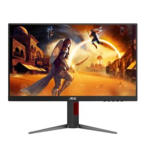 MONITOR GAMING 23.8" AOC 24G4 FHD IPS  1920X1080 180 HZ 0.5MS DP HDMI VGA G-SYNC PLANO NEGRO