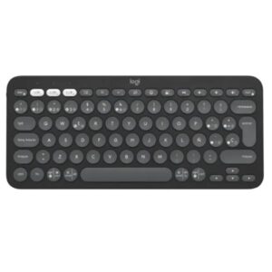TECLADO LOGITECH PEBBLE KEYS 2 K380S MEMBRANA INALÁMBRICO BLUETOOTH ESPAÑOL 920-011783