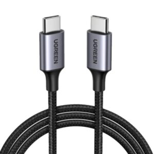 CABLE UGREEN US316 USB-C TRENZADO 100W 2M 70429