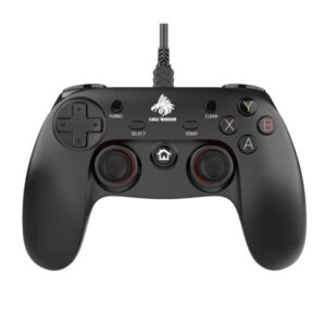 GAME PAD EAGLE WARRIOR EG-C1059T COMPATIBLE CON ANDROID / PC / PS3 Y XBOX ALAMBRICO USB CON XINPUT