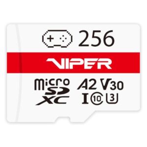 MEMORIA MICRO SDXC 256GB PATRIOT VIPER CLASE 10 UHS-I 100MB/S / 90MB/S PV256GGM32MCX