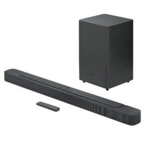 BARRA DE SONIDO JBL BAR 2.1 DEEP BASS 300W HDMI CABLE OPTICO Y BLUETOOTH CON SUBWOOFER INALAMBRICO JBL2GBAR21DB2BLKAM