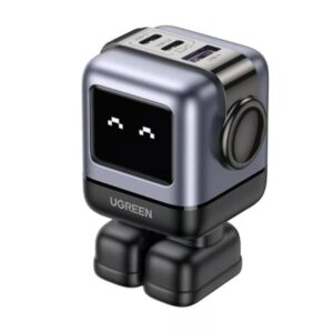 CARGADOR UGREEN CD361 65W 2 PUERTOS USB-C Y 1 PUERTO USB-A CARGA RAPIDA 15570