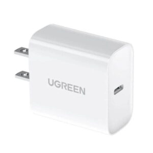 CARGADOR DE PARED UGREEN CD137 20W PUERTO USB-C CARGA RAPIDA 60449