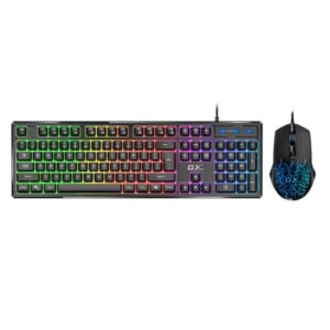 TECLADO Y MOUSE GAMING RGB GENIUS SCORPION KM-GX3 ALAMBRICO USB ESPAÑOL 31330011401