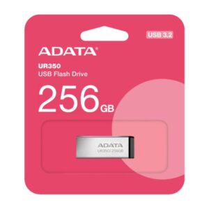 MEMORIA USB 256GB ADATA UR350 USB 3.2 100 MB/S UR350-256G-RSR/BK