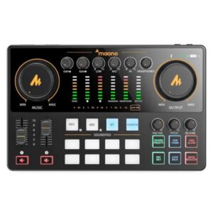 INTERFASE DE AUDIO MAONO E2 GEN2 INALAMBRICO BLUETOOTH Y AUX-IN