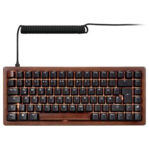 TECLADO GAMING RGB SHARKOON SKILLER SGK50 S3 WOOD PBT MECÁNICO ALÁMBRICO USB ESPAÑOL 4044951042715