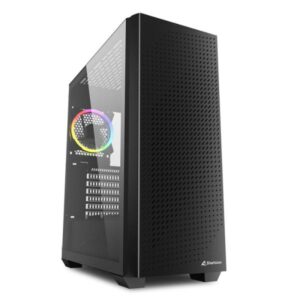 CASE GAMING RGB SHARKOON VS9 MID TOWER VENTILADORES 3 DE 120MM CON VIDRIO LATERAL Y MALLA FRONTAL 4044951039111