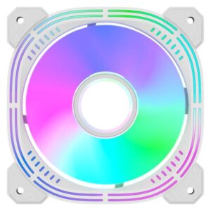 ABANICO ARGB FORMULA V LINE NULIGHT 12WH ARPW 120 MM  4 PIN PWM + 3 PIN ARGB 4711401662983