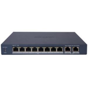 SWITCH HIKVISION DS-3E1510P-EI/M(O-STD) (E) 10 PUERTOS (8 GIGABIT POE + 2 GIGABIT RJ45) 1 GBPS SMART MANAGED 301802997